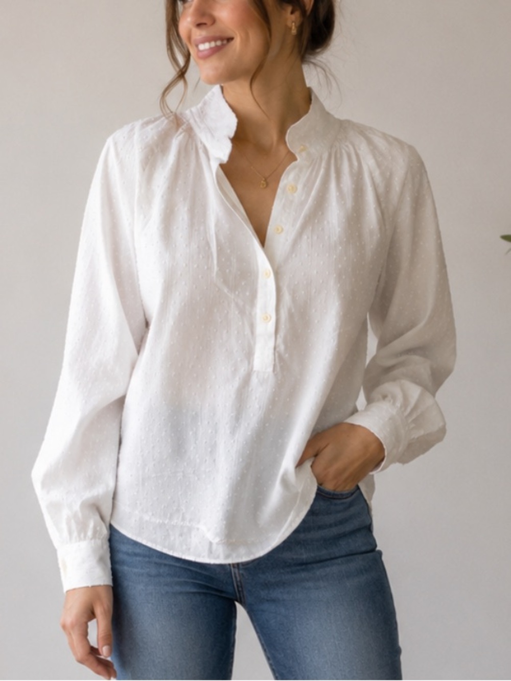 LOFT White blouse